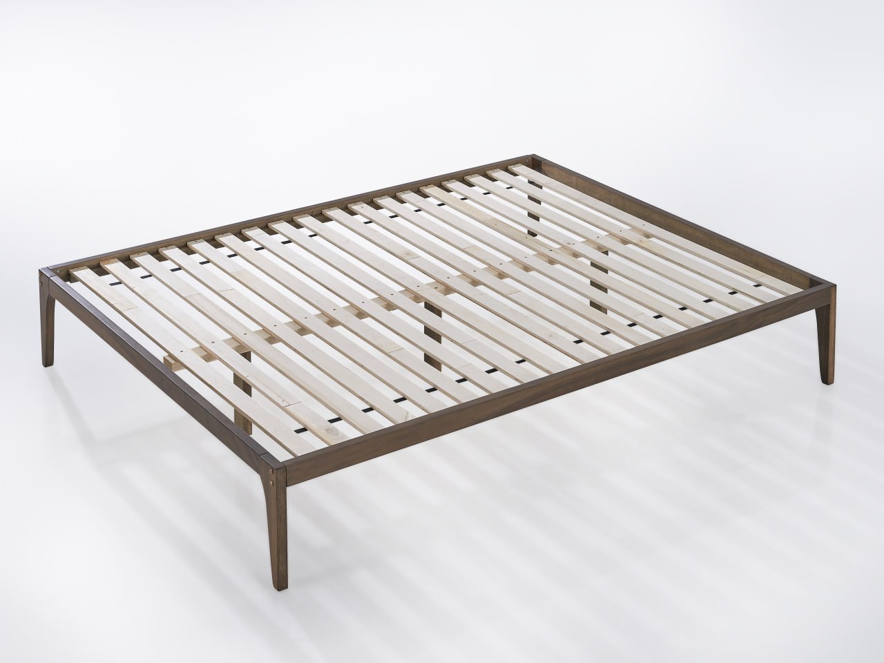 Samuel Queen Bedframe - Walnut